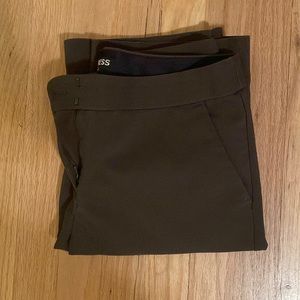 ⭐️Express Columnist Olive Green Trousers